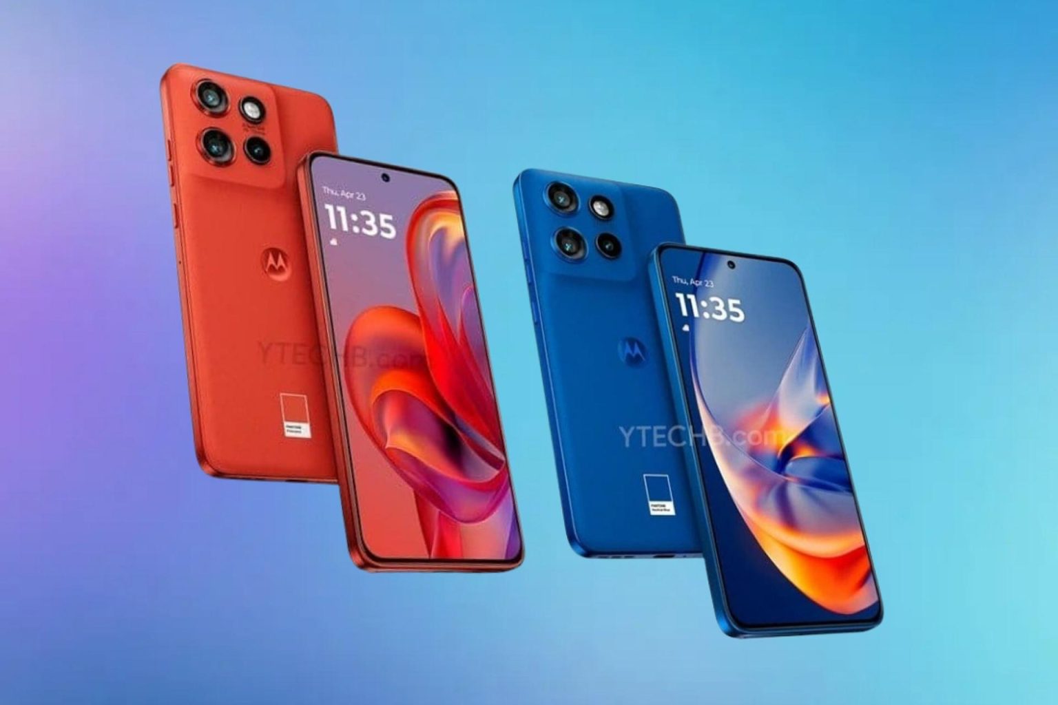 Motorola Edge 50 Neo : le design officiel et les couleurs dévoilées