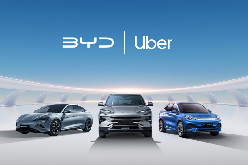 Voitures électriques, conduite autonome, BYD et Uber s’associent pour de beaux projets