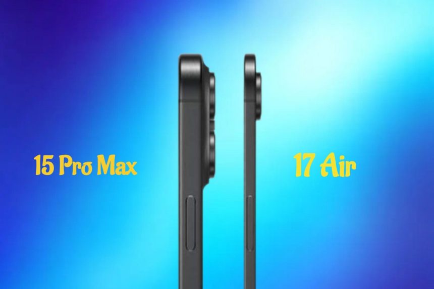 iPhone 17 Air : le modèle d’Apple pour les amateurs de design