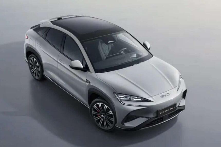 BYD dévoile le Sealion 7, un nouveau coupé SUV pour le marché européen